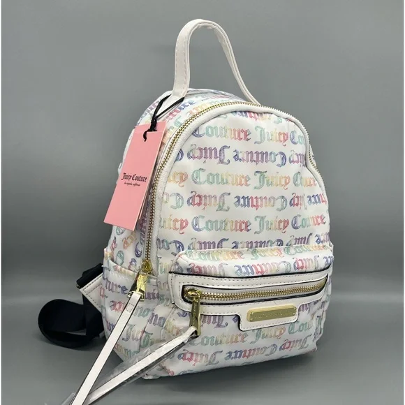 Juicy Couture | Bags | Juicy Couture Rainbow Backpack Purse  display picture 1